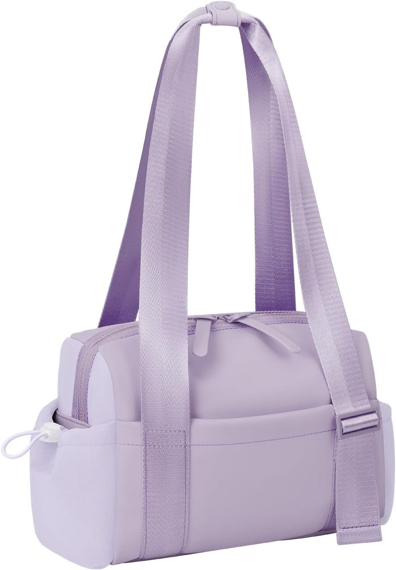 cysiyu Mini Gym Bag for Women Girls Small Gym Tote Bag with Wet Compartment Waterproof Travel Duffle Bag Cute Workout Sport Bag - Image 1